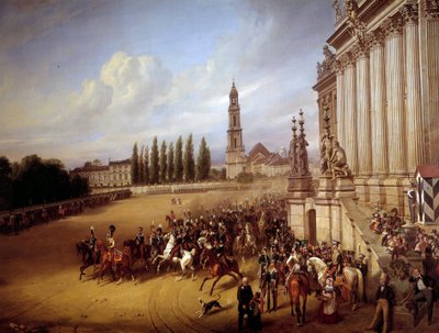Parade à Potsdam - Franz Krüger