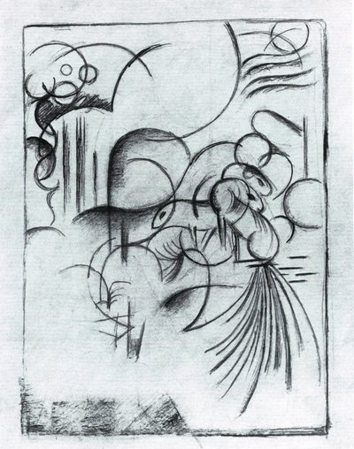 Composition abstraite - Franz Marc
