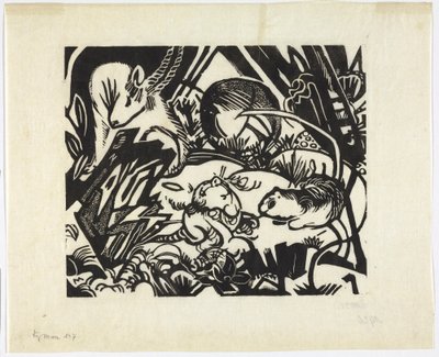 Animal Legend (Légende animale) - Franz Marc