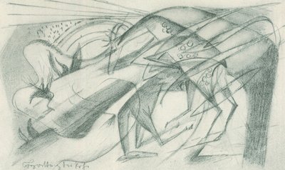 La copulation des chevreuils - Franz Marc