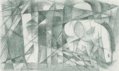 Franz Marc - Carnet de croquis pris sur le vif - Feuille 14 - Franz Marc