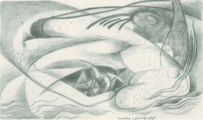 Franz Marc - Carnet de croquis pris sur le vif - Feuille 23 - Franz Marc