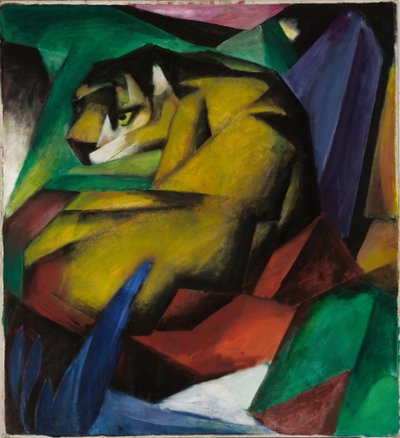 Le tigre - Franz Marc