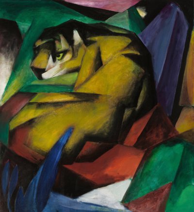 Le tigre - Franz Marc