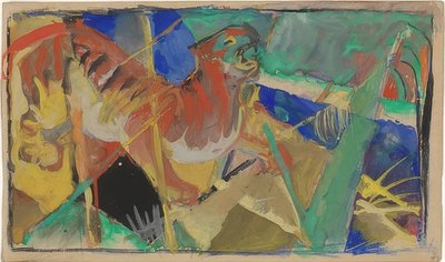 Tigre dans la jungle - Franz Marc