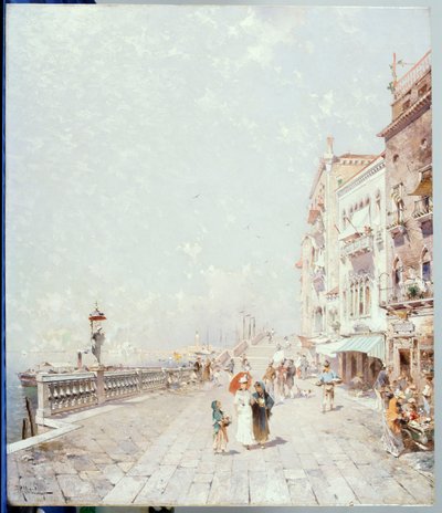 Le Molo, Venise, vue vers l