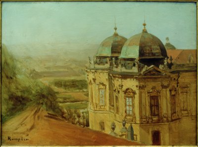 Le Belvédère supérieur à Vienne - Franz Rumpler