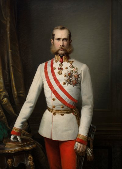 Allemand : Bildnis des Franz Joseph I Portrait de Franz Joseph I - Franz Russ the Elder