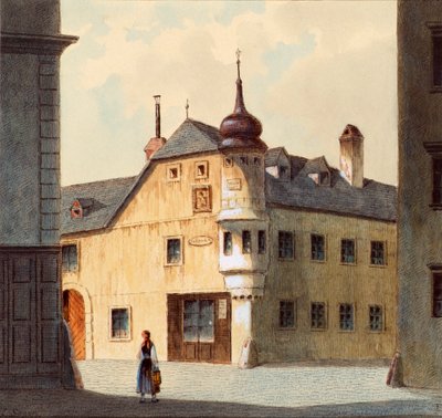 La vieille maison à Neubau à Vienne - Franz Sager