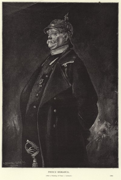 Otto von Bismarck - Franz Seraph von Lenbach