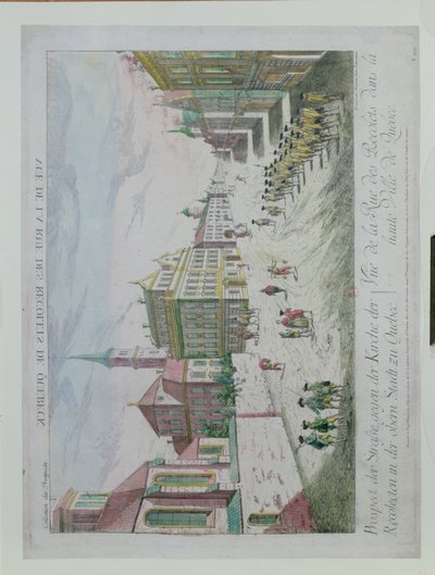 Rue des Récollets, Québec, de 