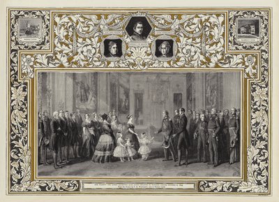 Sa Majesté la Reine recevant le roi Louis-Philippe au château de Windsor, 8 octobre 1844 - Franz Xaver Winterhalter