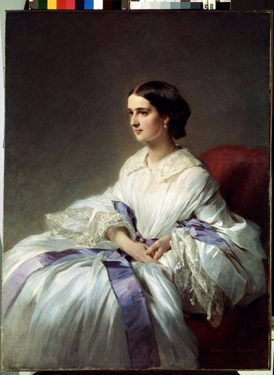 Portrait de la comtesse Olga Shuvalova - Franz Xaver Winterhalter