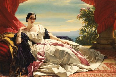 Portrait de Leonilla, princesse de Sayn-Wittgenstein-Sayn - Franz Xaver Winterhalter