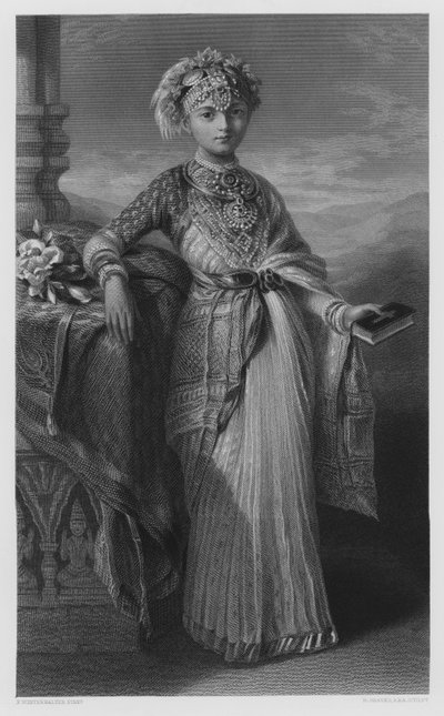 La Princesse Victoria Gouramma de Coorg, d