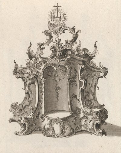 Conception pour un tabernacle, Planche 4 de la série 