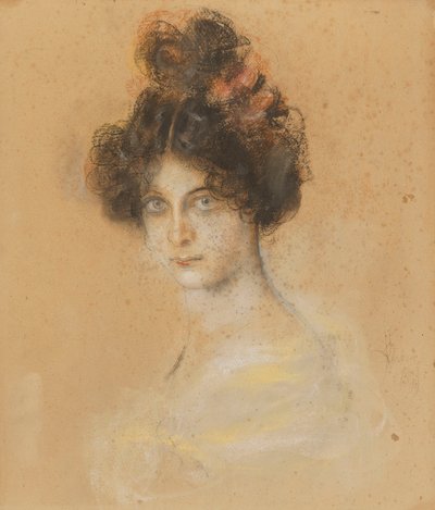 Franz von Lenbach - Portrait de la danseuse de cancan australienne Saharet, 1899 - Franz von Lenbach