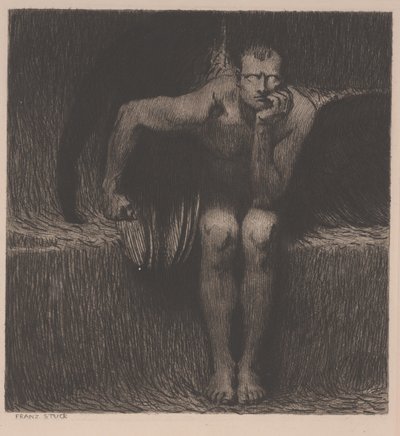 Lucifer, c.1890 - Franz von Stuck