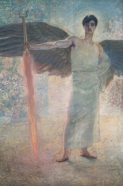 Les Gardiens du Paradis - Franz von Stuck