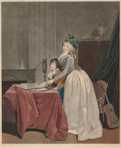 Le spectateur optique, vers 1794 - Fréderic Cazenave