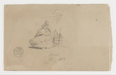 Une chèvre à Pandi, Colombie - Frederic Edwin Church