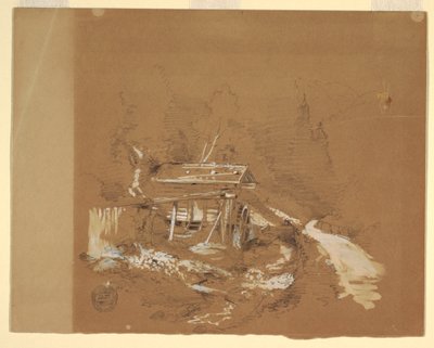 Un Moulin dans les Alpes - Frederic Edwin Church