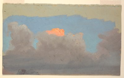 Étude de nuages - Frederic Edwin Church