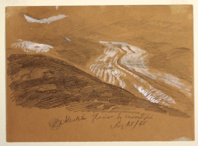 Dessin, glacier d