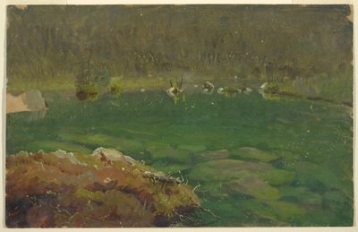Dessin, lac d