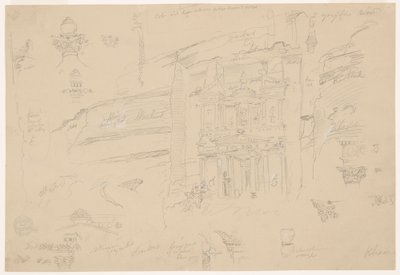 Dessin, détails architecturaux d