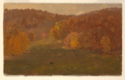 Dessin, paysage d