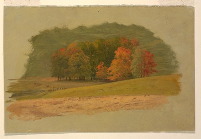 Dessin, paysage d