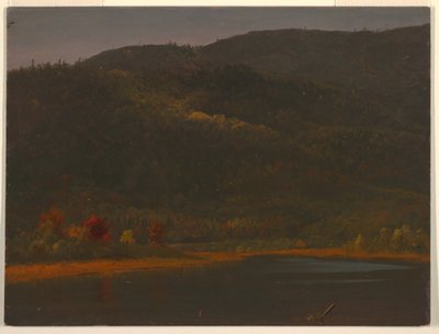Dessin, paysage d