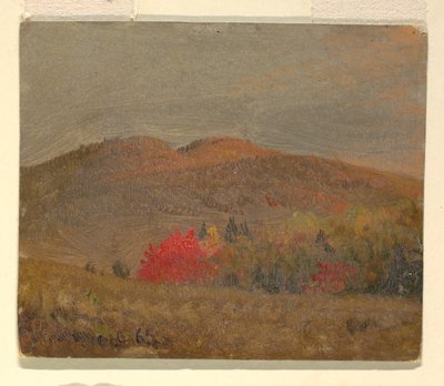 Dessin, paysage d