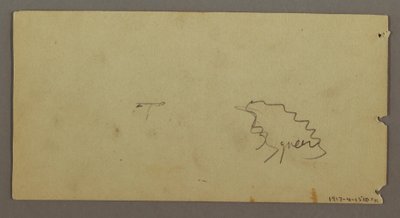 Dessin, bâtiment au clair de lune, peut-être 1869 - Frederic Edwin Church