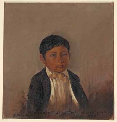 Dessin, Colombie, Barranquilla, portrait d