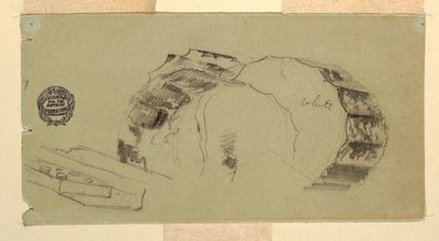Dessin, Fragments de colonnes et d