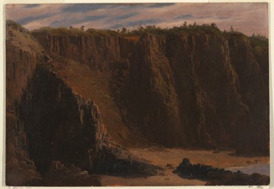 Dessin, île de Grand Manan, Canada, août-septembre 1851 - Frederic Edwin Church