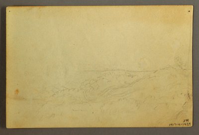 Dessin, Maison dans les bois au bord d
