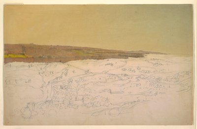 Dessin, Jérusalem, vue générale, avril ( ), 1868 - Frederic Edwin Church