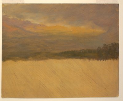 Dessin, paysage montagneux, 1860-70 - Frederic Edwin Church