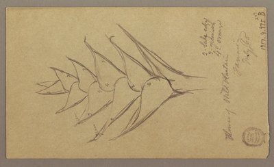Dessin, paysage marin, 29 avril 1865 - Frederic Edwin Church