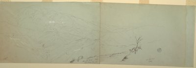 Dessin, croquis, Bloxburgh, Jamaïque, 1865 - Frederic Edwin Church