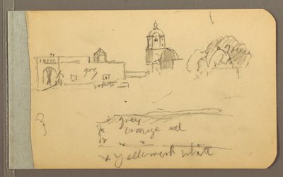 Dessin, clocher, dôme d