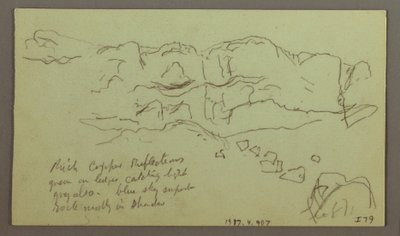 Dessin, étude du versant d