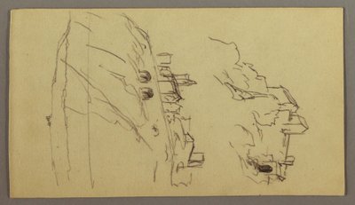 Dessin, Deux études de ville au sommet d