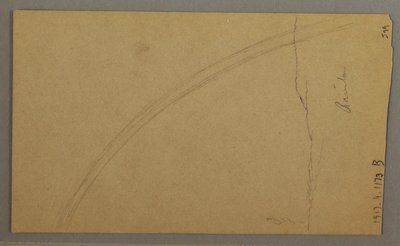 Dessin, Vallée, arc-en-ciel, peut-être 1865-66 - Frederic Edwin Church