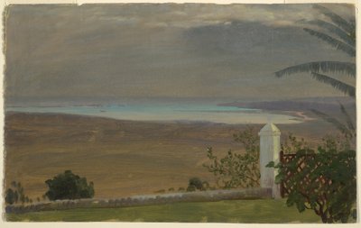 Dessin, Vue de la mer, 1865 - Frederic Edwin Church