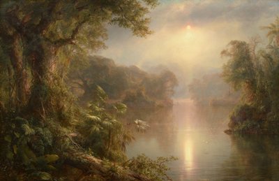 El Rio de Luz (Le fleuve de lumière) - Frederic Edwin Church