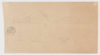 Icebergs flottants - Frederic Edwin Church